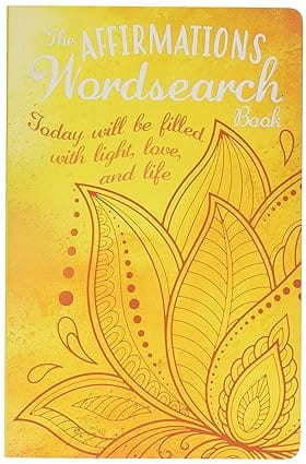 Affirmations Wordsearch (192pp Royal-format Foil Puzzles)