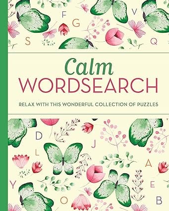 Calm Wordsearch Relax With This Wonderful Collection Of Puzzles