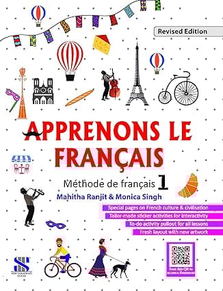 Apprenons Le Francais French Textbook 01 Educational Book