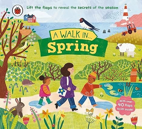 A Walk In Spring Lift The Flaps To Reveal The Secrets Of The Season