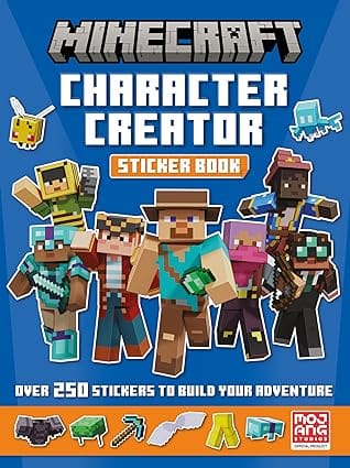 Minecraft Character Creator Sticker Book