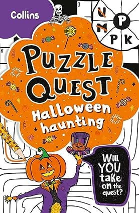 Halloween Haunting Solve More Than 100 Puzzles In This Adventure Story For Kids Aged 7+ (puzzle Quest)