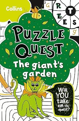 The Giants Garden Solve More Than 100 Puzzles In This Adventure Story For Kids Aged 7+ (puzzle Quest)