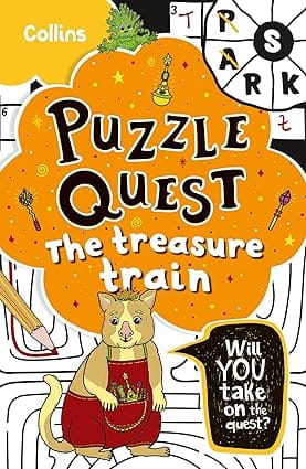 The Treasure Train Solve More Than 100 Puzzles In This Adventure Story For Kids Aged 7+ (puzzle Quest)