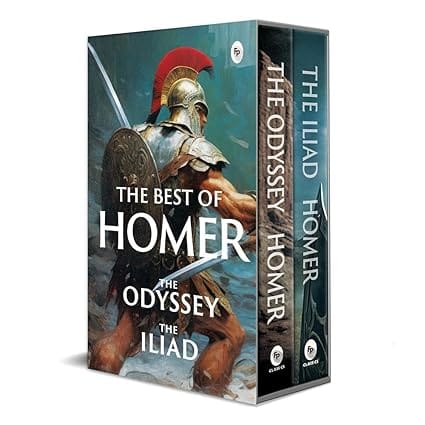 The Best Of Homer The Odyssey And The Iliad Set Of 2 Books