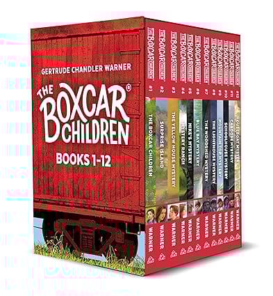 Gertrude Chandler Warner The Boxcar Children Books 1-12 Box Set