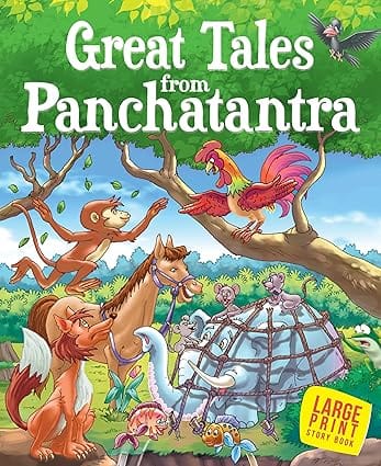 Great Tales From Panchatantra  Large Print Story Book