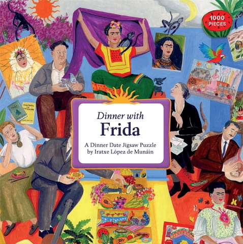 Dinner With Frida A Dinner Date Jigsaw Puzzle