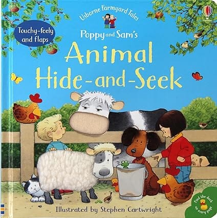 Animal Hide And Seek (usborne Farmyard Tales Touchy-feely)