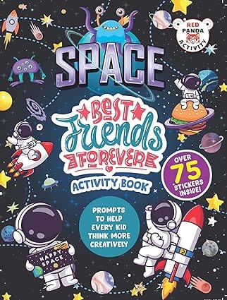 Space Best Friends Forever Activity Book