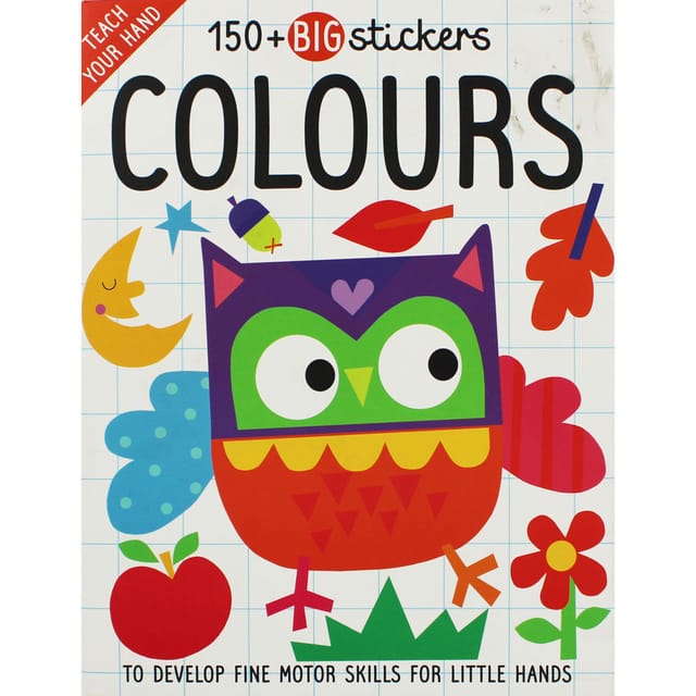 150 Plus Big Stickers - Colours