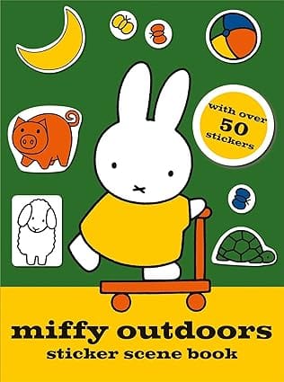 Miffy Outdoors Sticker Scene Book