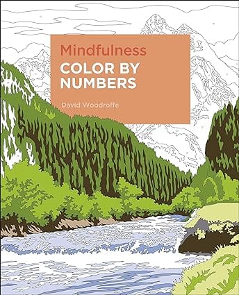 Mindfulness Color By Numbers 15 (arcturus Color By Numbers Collection)