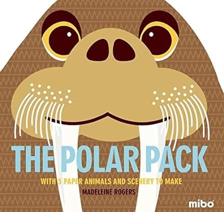 The Polar Pack With 5 Paper Animals And Scenery To Make (mibo)