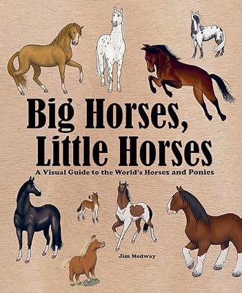 Big Horses, Little Horses A Visual Guide To The Worlds Horses And Ponies (big And Little)
