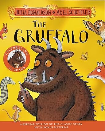 The Gruffalo 25th Anniversary Edition With A Shiny Gold Foil Cover And Fun Gruffalo Activities To Make And Do!