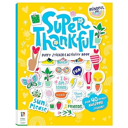 Mindful Me Super Thankful Sticker Activity Book