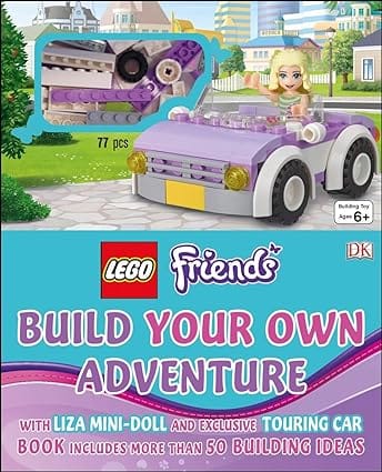 Lego Friends Build Your Own Adventure: With Lisa Mini-doll And Exclusive Touring Car