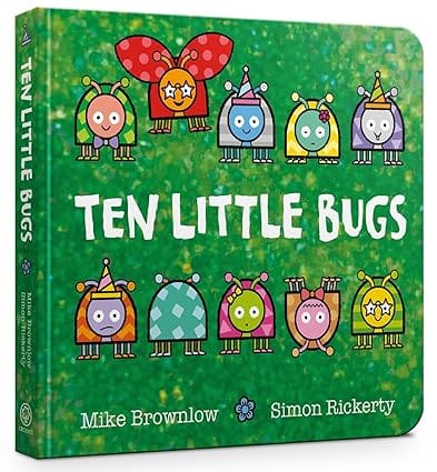 Ten Little Bugs Board Book