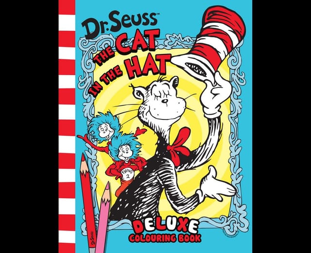 The Cat In The Hat Deluxe Colouring Book