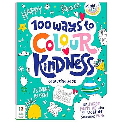 100 Ways To Colour Kindness Colouring Book