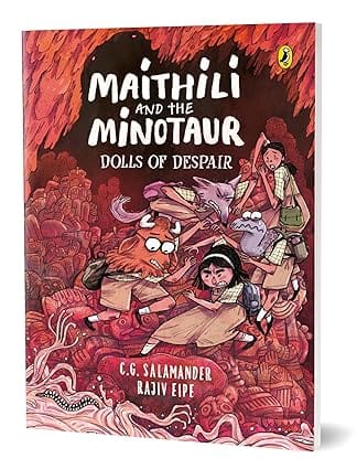 Maithili And The Minotaur Dolls Of Despair (book 3 In An Outlandish Graphic Novel Series)