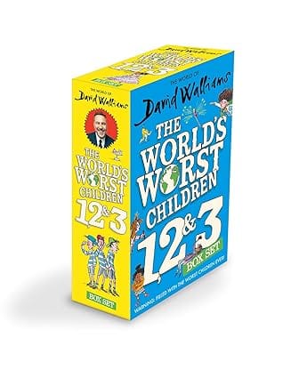 The World Of David Walliams The Worlds Worst Children 1, 2 & 3 Box Set