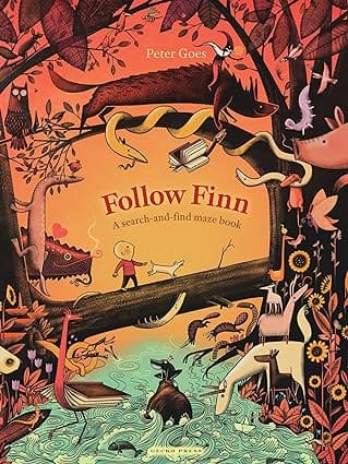 Follow Finn A Search-and-find Maze Book
