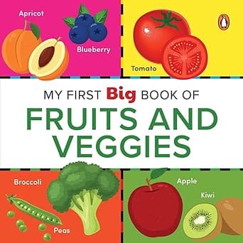 My First Big Book Of Fruits & Veggies