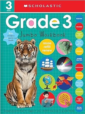 Third Grade Jumbo Workbook Scholastic Early Learners (jumbo Workbook)