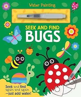 Seek And Find Bugs (water Painting Seek And Find)