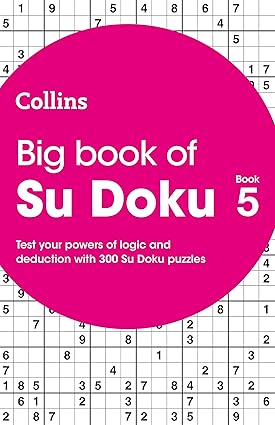 Big Book Of Su Doku 5 300 Su Doku Puzzles (collins Su Doku)