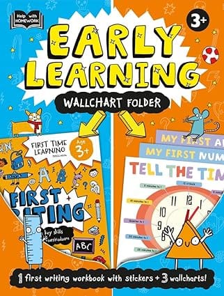 Help With Homework 3+ Early Learning Wallchart Folder