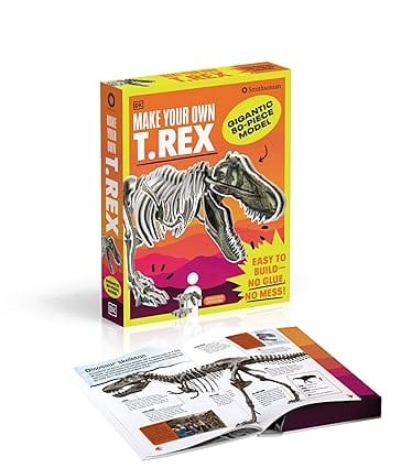 Make Your Own T. Rex Easy To Build No Glue, No Mess!