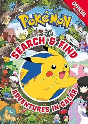 Official Pokemon Search & Find Adventures In Galar A Search And Find Adventure (pokemon)