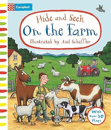 Hide And Seek On The Farm A Lift-the-flap Book With Over 30 Flaps!