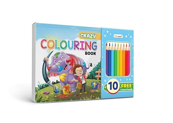 Crazy Colouring Book For Kids