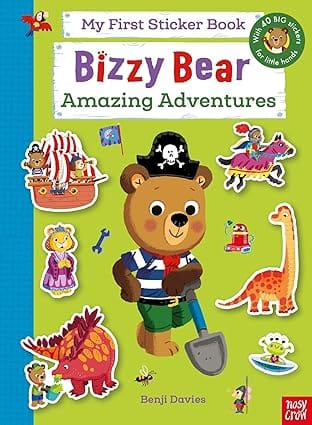 Bizzy Bear My First Sticker Book Amazing Adventures