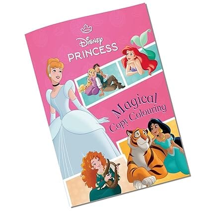 Disney Princess Magical Copy Colouring | Activity And Copy Colouring Books For Kids
