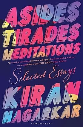 Asides Tirades Meditations Selected Essays