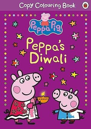 Peppa Pig Peppas Diwali Copy Colouring Book