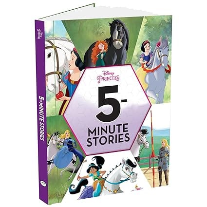 Disney Princess 5-minute Stories Book