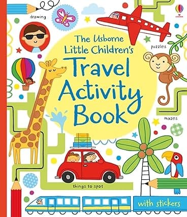 The Usborne Little Childrens Travel Activity Book