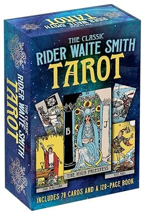 The Classic Rider Waite Smith Tarot Includes 78 Cards And A 128 - Page Book