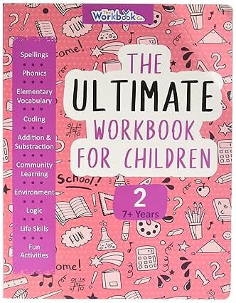 The Ultimate Workbook For Children 7-8 Years Old