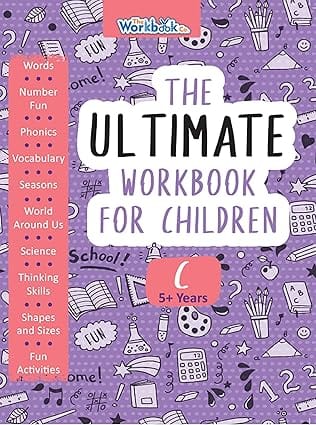 The Ultimate Workbook For Children 5-6 Years Old