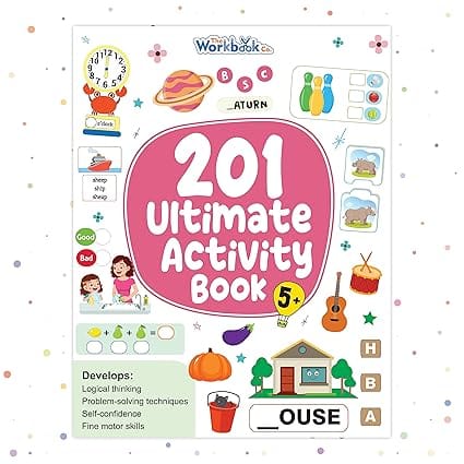 201 Ultimate Activity Book For 5+ Children