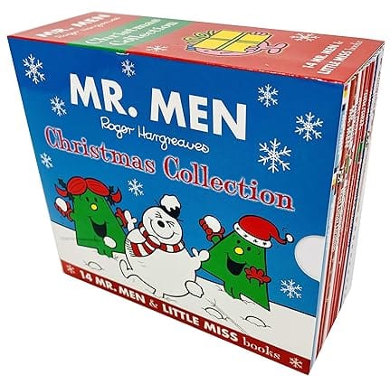 Mr Men Little Miss Christmas X14 Book Set Aslipcase Editiona