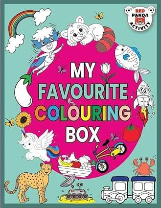 My Favourite Colouring Book Box (set Of 10 Books)