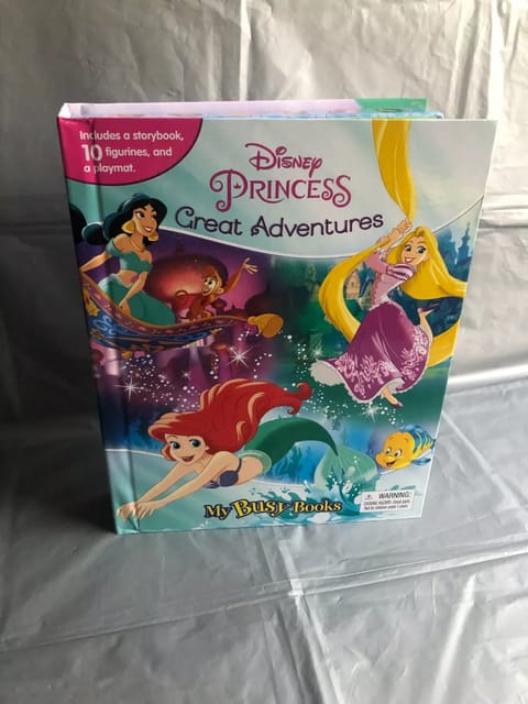 My Busy Book Disney Princess Great Adventure Story Playmat 10 Figures Mulan